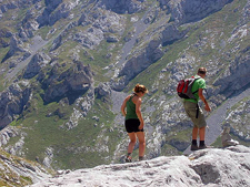 Spain-Asturias-Hiking in the Picos National Park